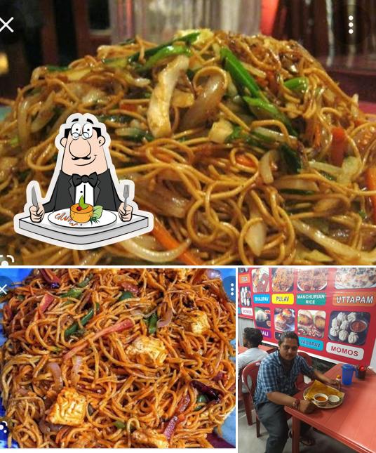 The picture of food and dining table at AV-1 Chinese