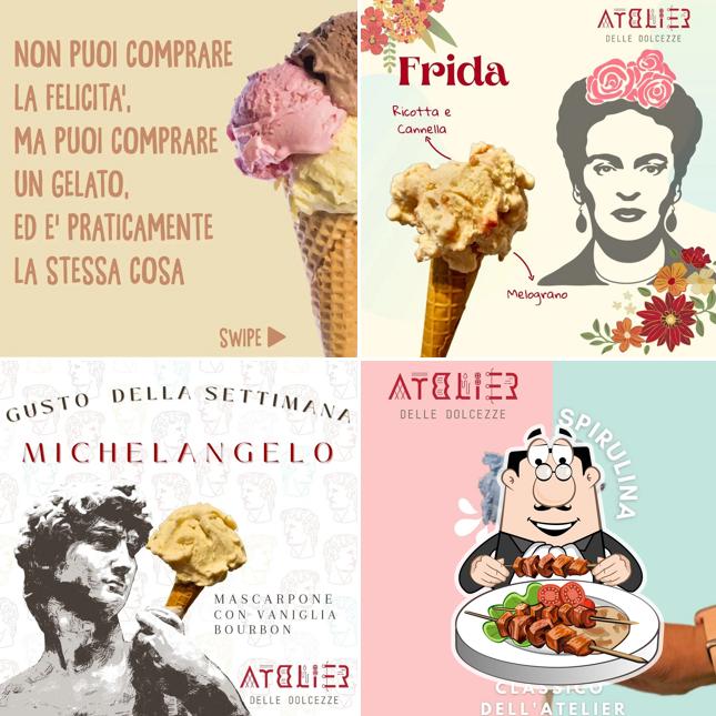 Cibo al Atelier delle dolcezze