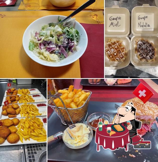 Cialde al Big One burger Aigle