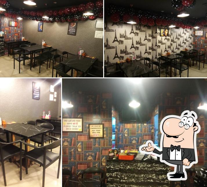 The interior of Down Town Cafe