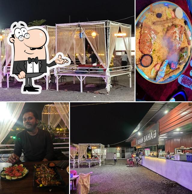 The interior of Khan Sahab Flavours Of India