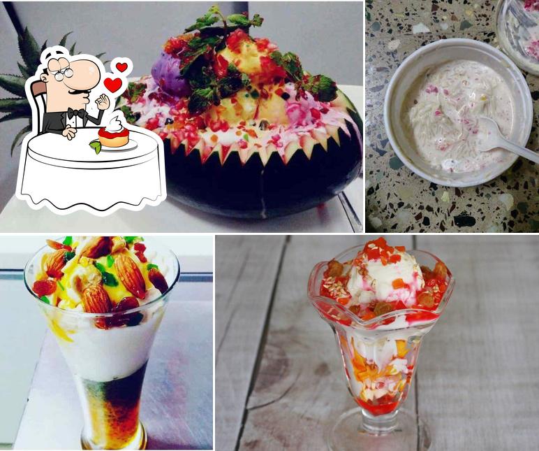 Lassi Factory serves a range of sweet dishes