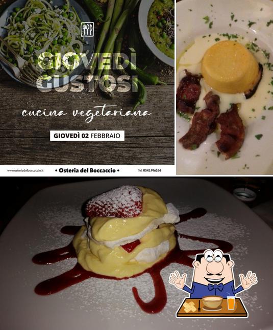 Cibo al Osteria del Boccaccio