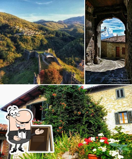 Gli esterni di La Pietra Antica Albergo Diffuso