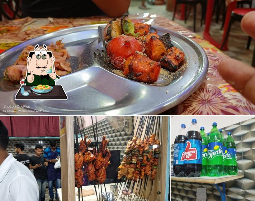 The restaurant's food and beverage