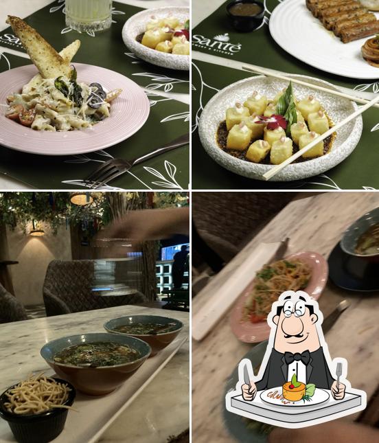 Food at Sante- Brewery And Kitchen