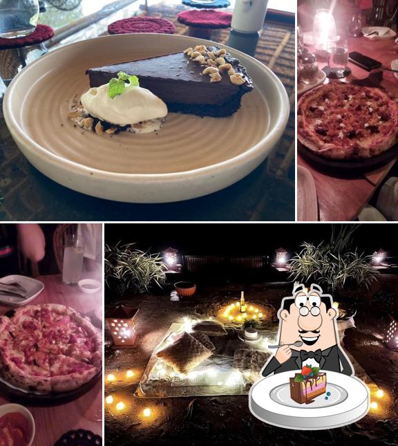 Chocolate cake at Tereza Beach House By Sly Granny