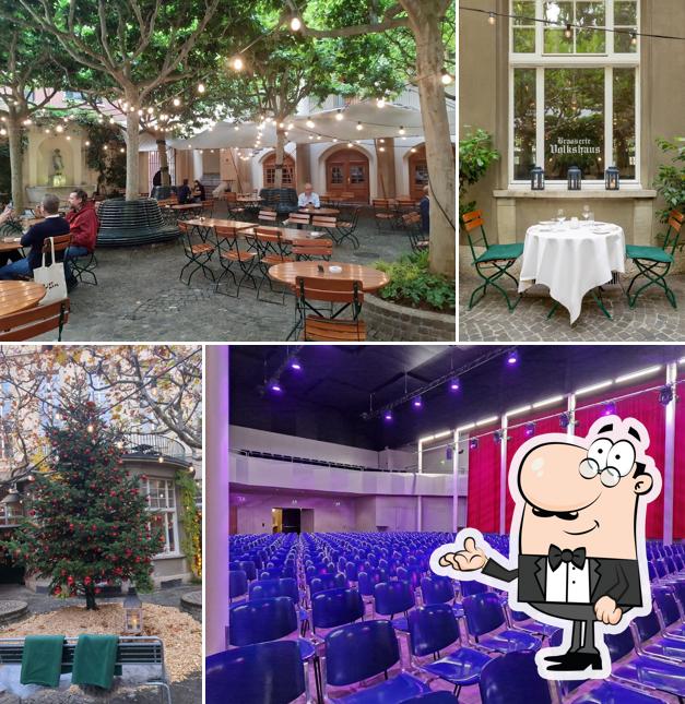 Gli interni di Brasserie, Bar und Event Volkshaus Basel