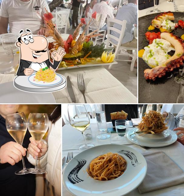 Spaghetti alla carbonara al Ristorante White Lerici