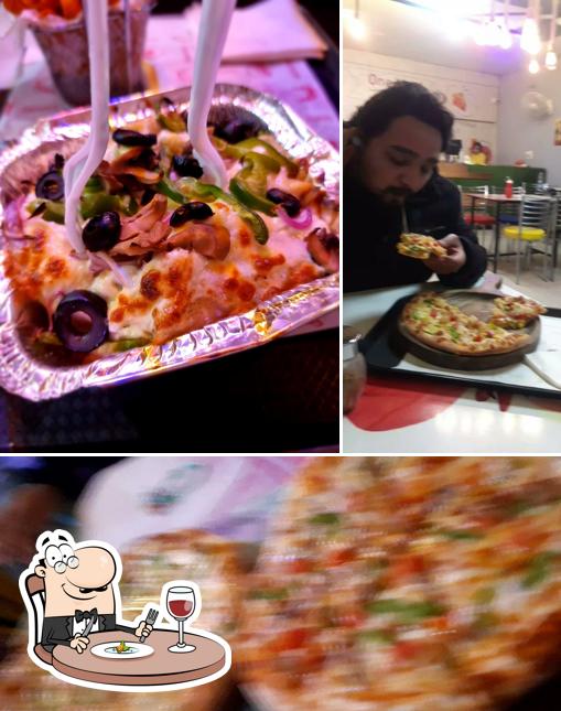 Food at #pizza hub best pizza in town