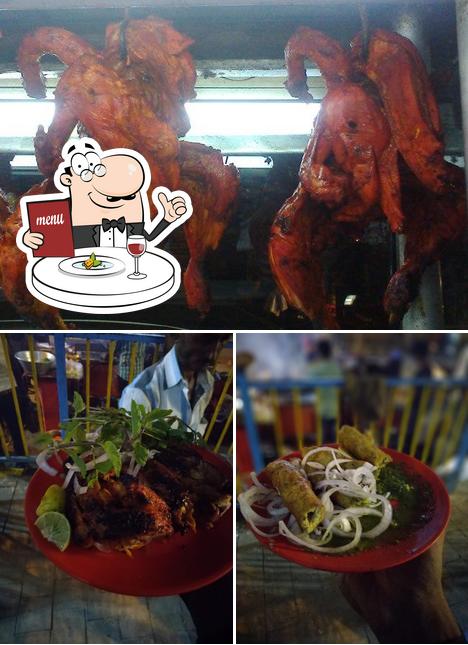 Food at Tandoori Chicken