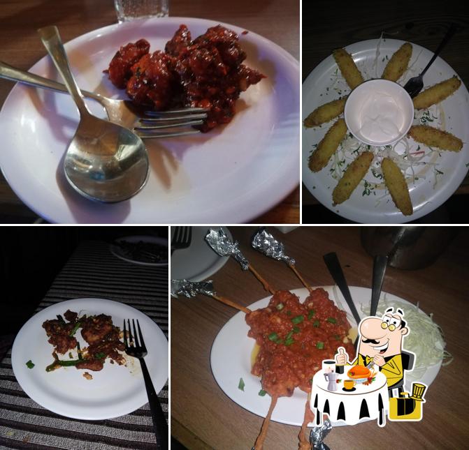 Food at Knight Riders Restaurant and Lounge