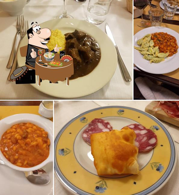 Platti al Trattoria La Pireina