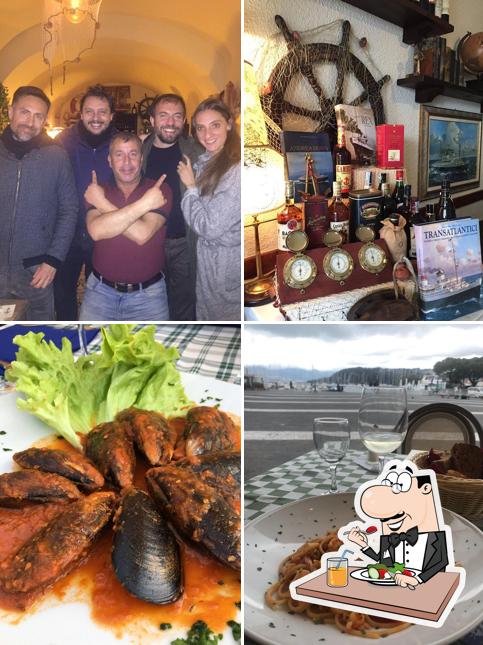 Platti al Trattoria ligure l'ancora di Lerici