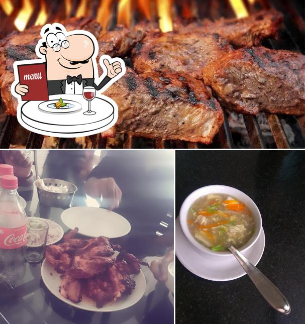 Meals at Bar Be Que Inn