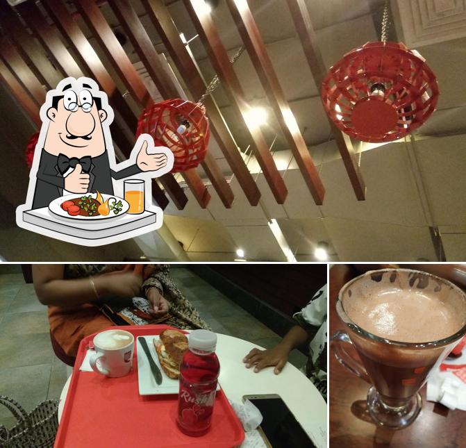 Food at Café Coffee Day - Inside Wood Square Mall