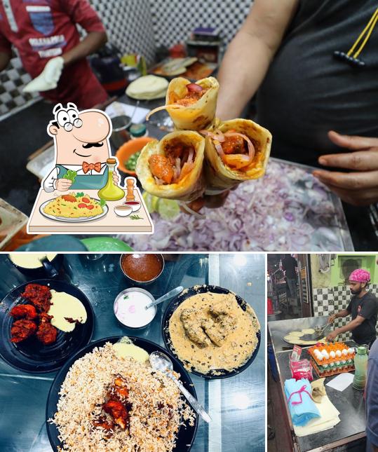 Food at Calcutta Roll Center
