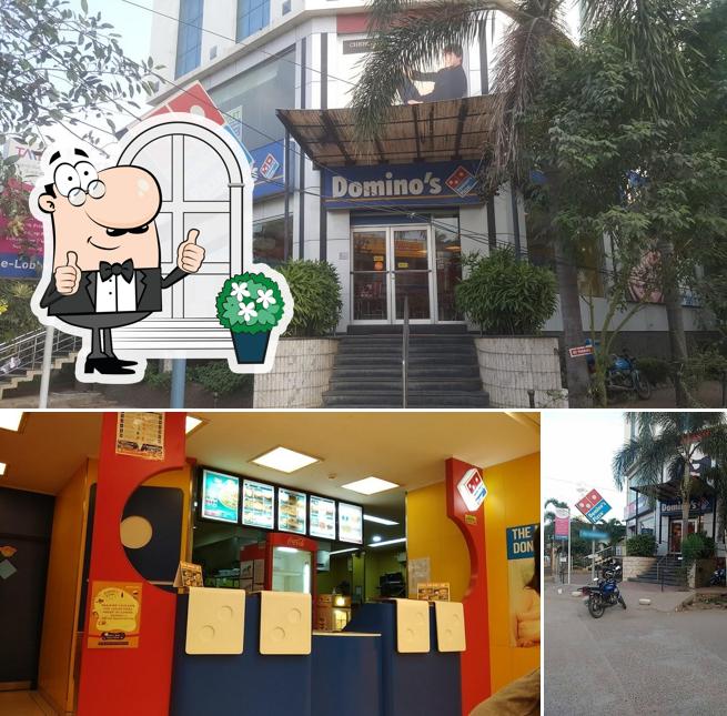 Domino's Pizza Sai Baba Colony, Koimbatore is distinguished by exterior and interior