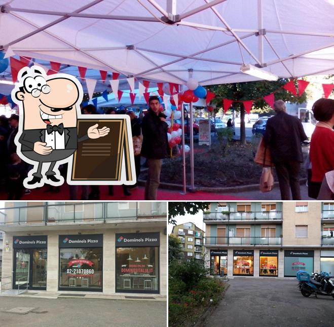 Gli esterni di Domino's Pizza