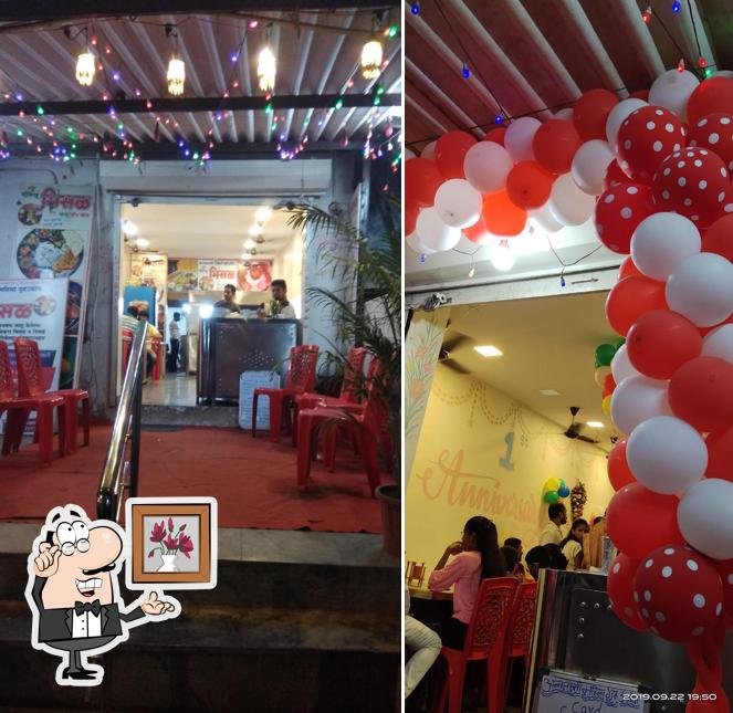 The interior of Gore's Misal & Family Restaurant