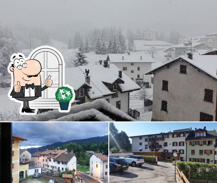 Goditi la vista dagli esterni di Hotel Trentino
