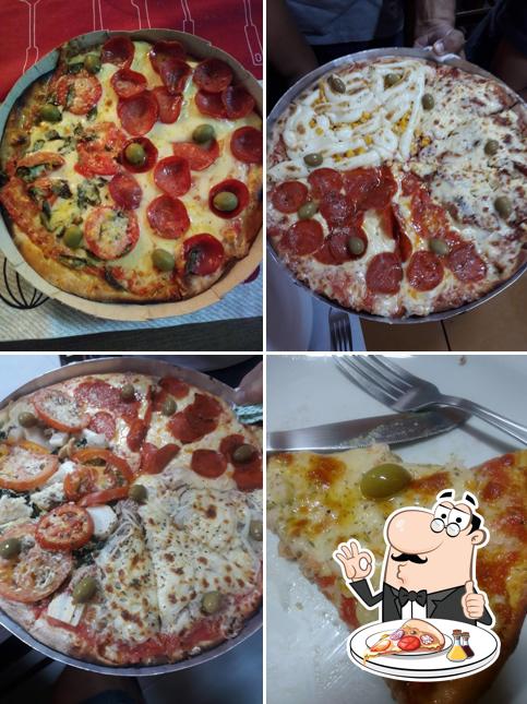 No Restaurante e Pizzaria Nova Fatilitte, você pode desfrutar de pizza