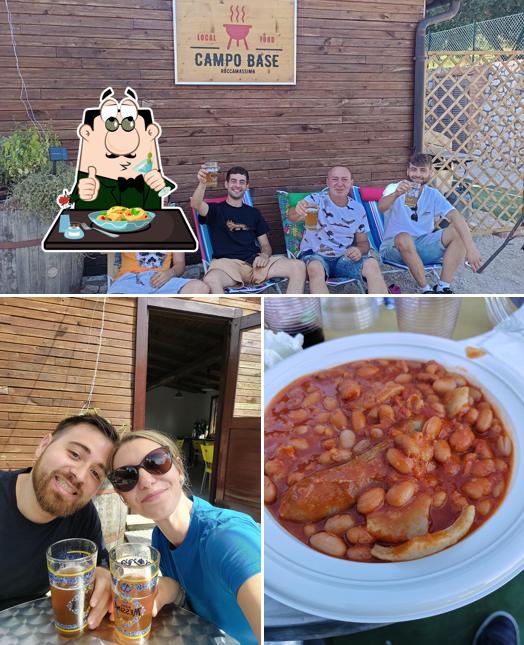La immagine di cibo e bevanda da Bar Campo Base local food