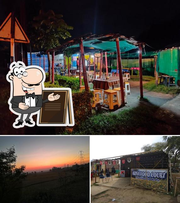 The exterior of Arna Food Court