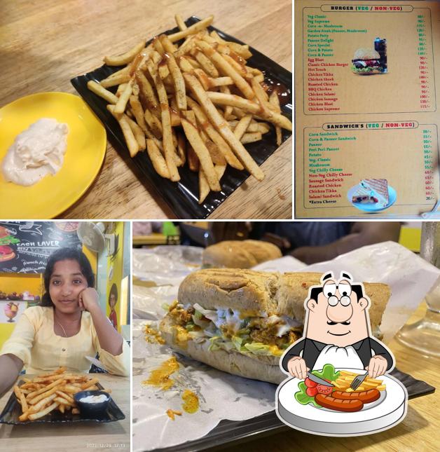 Pulled pork sandwich at Comali Cafe