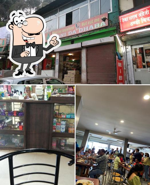 The interior of Giani Da Dhaba