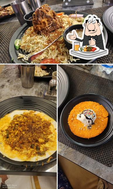 Meals at Khalids Biriyani Karaikudi