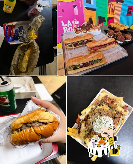 Platos en La Boca Sandwicheria