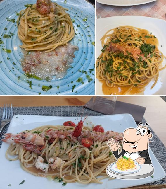 Spaghetti alla carbonara al MACCIO restaurant Osteria Alcolica