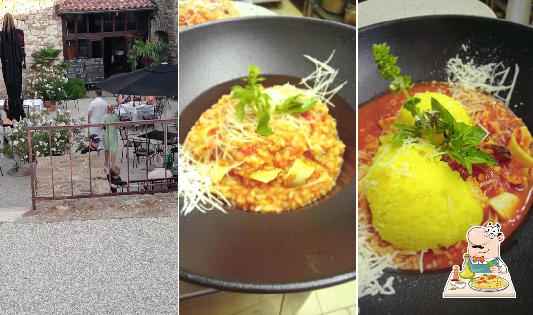 Risotto al Okrepčevalnica Konoba Dalmacija