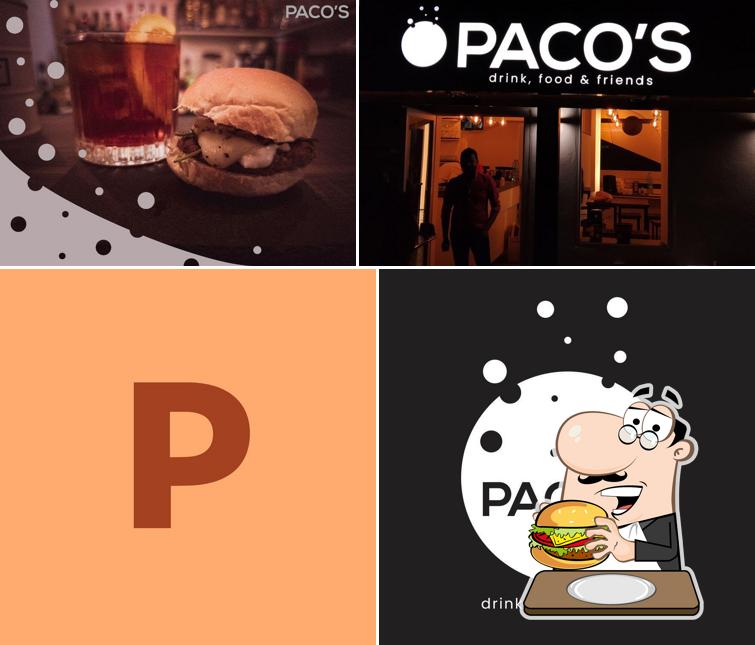 Ordina un hamburger a Paco's - Drink, Food e Friends