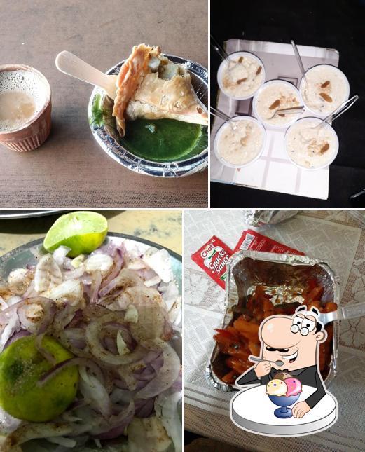 Pandit Dhaba serves a number of desserts
