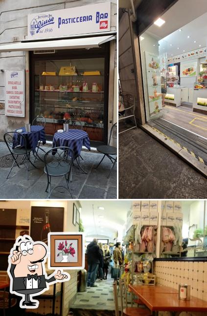 Gli interni di Pasticceria Giuse Genova