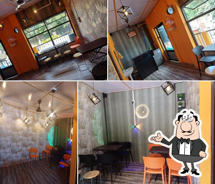 The interior of The Chef's Wife Cafe