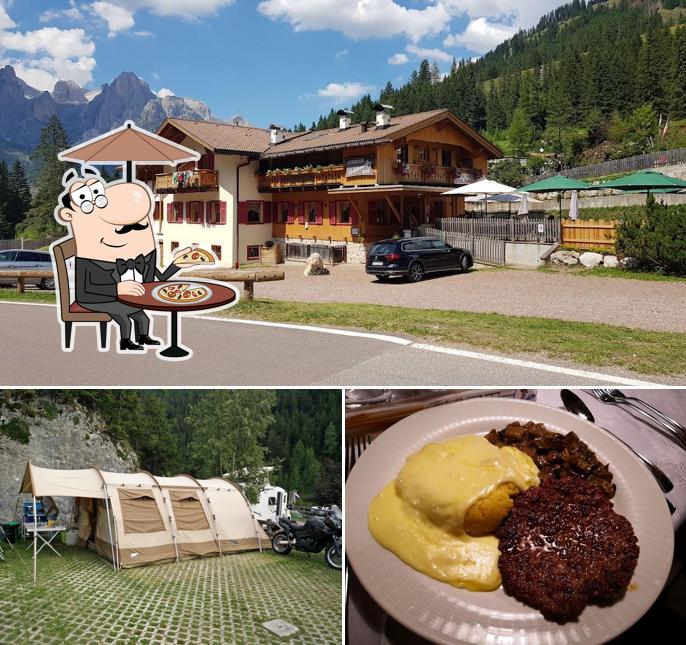 Curiosa tra gli esterni di Ristorante La Soldanella