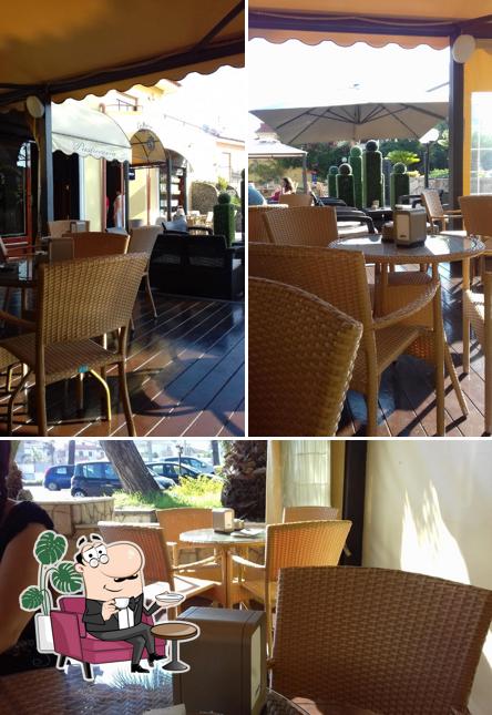 Gli interni di Suisse Cafe