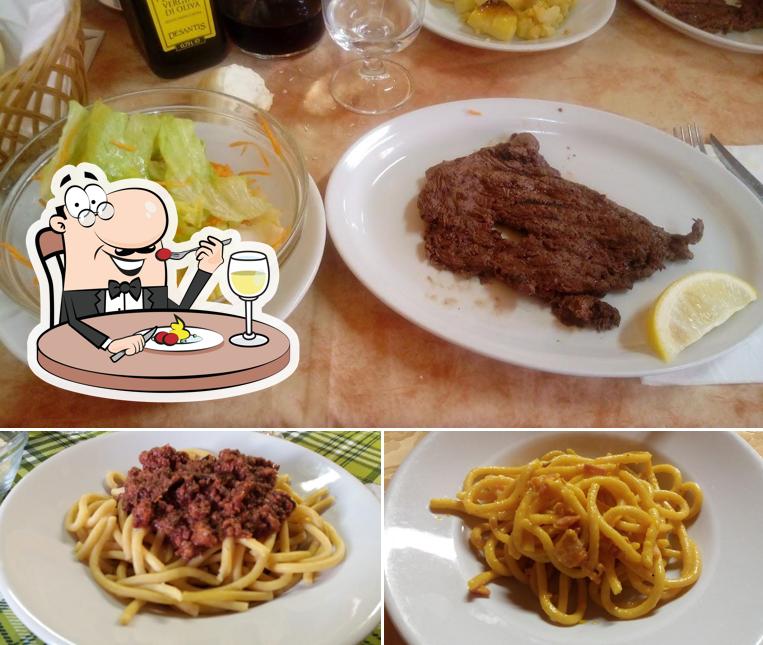 Platti al Trattoria da Ottavo
