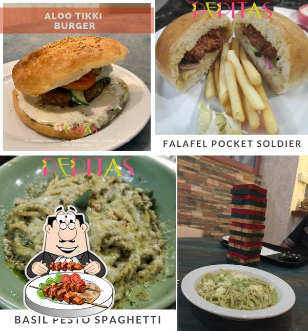 Food at Pepitas Cafe