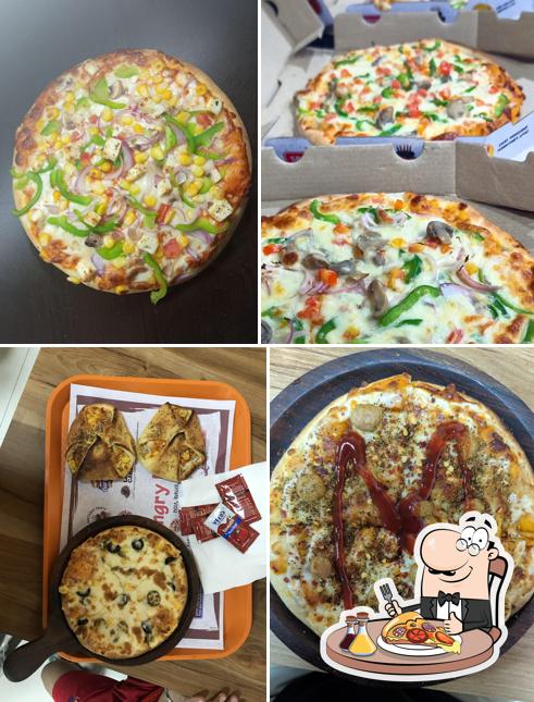 Try out different kinds of pizza