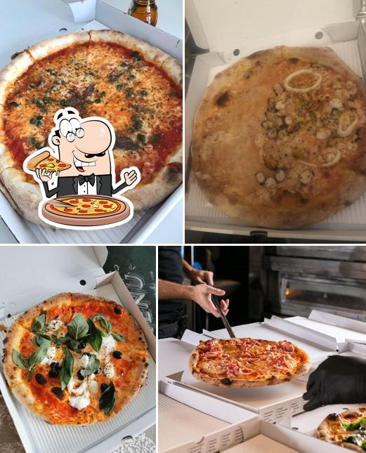 Scegli tra le molte varianti di pizza