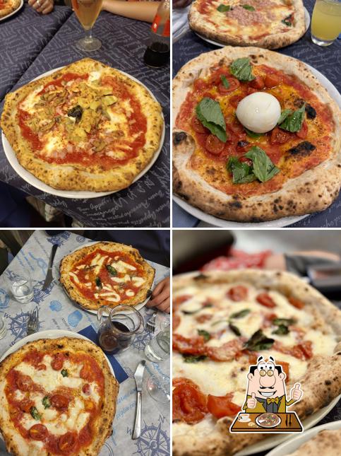 Scegli tra le svariate varianti di pizza