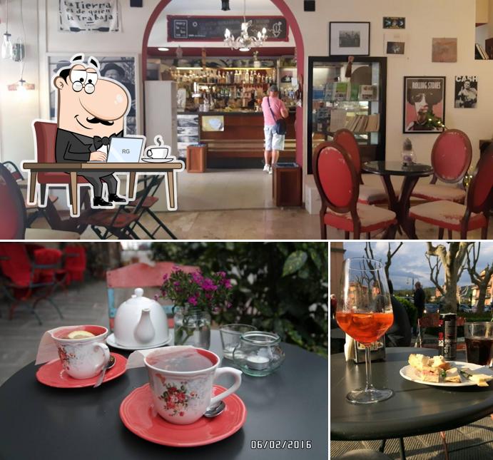 Gli interni di Marylebone bar&coffee