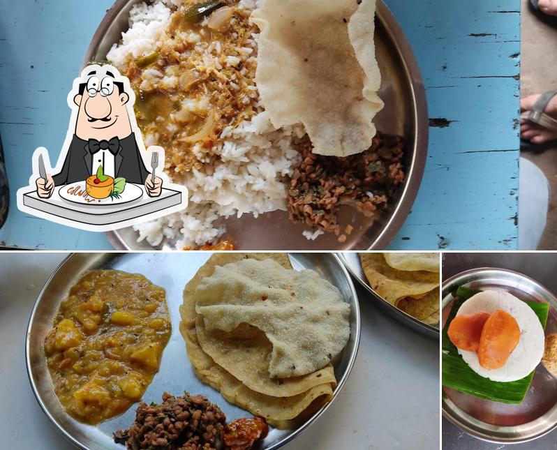 Food at Raghavendra mess