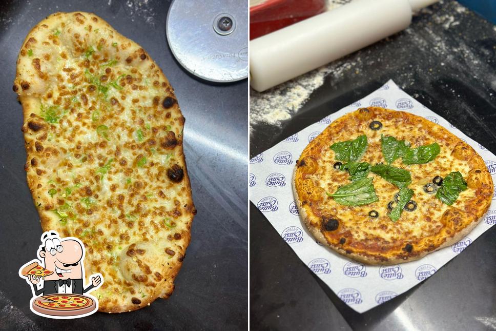 Pick pizza at Butters Crust Pizzeria