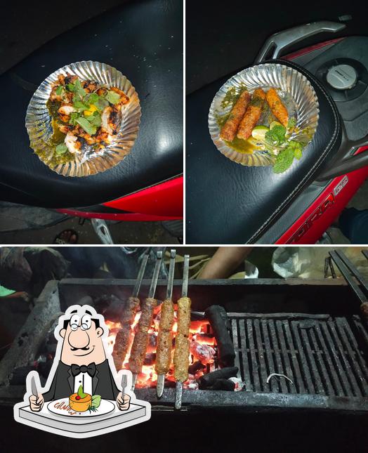 Food at Garden Seekh Kebab