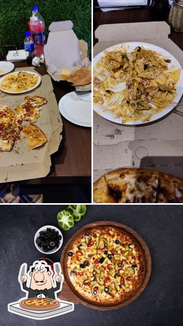 Pick pizza at LE LIO'S PIZZA